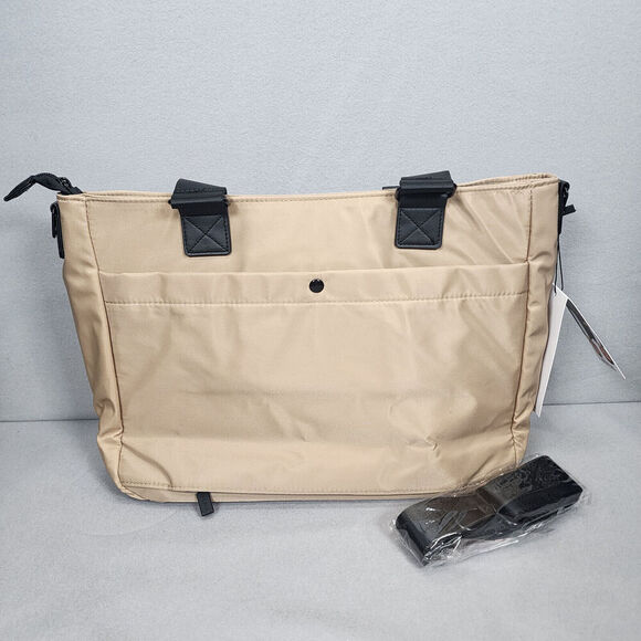 IHKWIP Cargo Catchall Tote with Crossbody Strap Tan - NWT - Picture 2 of 8